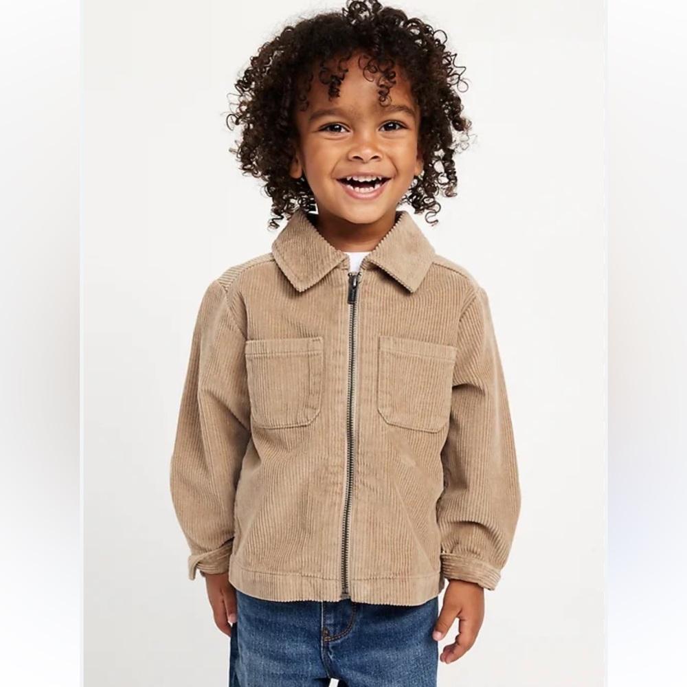 Old Navy Kids Tan Corduroy Jacket